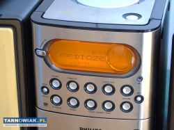 Sprawna wieża Philips MC-M250 pilot kolumny, WYSYŁ - Obrazek 3