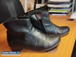 botki skórzane - Obrazek 1