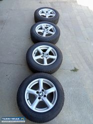 Alufelgi Peugeot 15 4x108 Citroen opony zima 2023r - Obrazek 1
