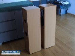 Wysokie kolumny audio 2x 100 wat fajne stereo. DOS - Obrazek 3