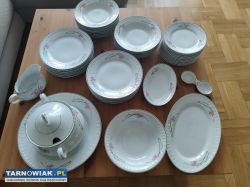 Duży serwis obiadowy bogucice prl na 12 osób – 42 - Obrazek 3