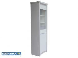 Witryna Biały + Biały połysk NOWA - Obrazek 1