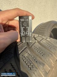 Komplet opon zimowych używanych 215/55 R16 - Obrazek 3