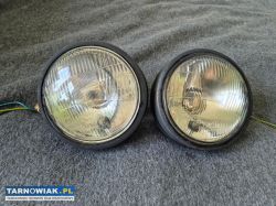 Przednie lampy Ursus C-330 metalowe komplet - Obrazek 1