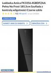Chłodziarko zamrażarka Amica - Obrazek 3