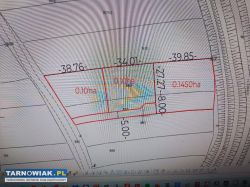 Żabno działka w Żabnie - Obrazek 1