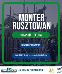 Monter Rusztowan / Foreman / Pomocnik Holandia Be - Obrazek 1
