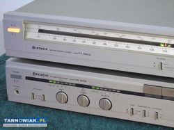 Wzmacniacz i Tuner Hitachi świetne stereo Vintage. - Obrazek 2