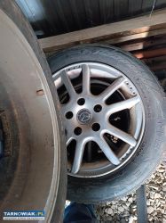 Koła, alufelgi, mazda 3bk opony zimowe 15 - Obrazek 2