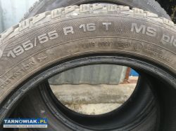 Sprzedam opony zimowe Uniroyal 195/55R16 - Obrazek 3
