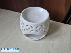 Kominek zapachowy, porcelanowy, ażurowy do aromate - Obrazek 3
