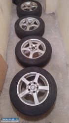 Felgi aluminiowe +opony zimowe 15 cali 5x114.3 - Obrazek 1