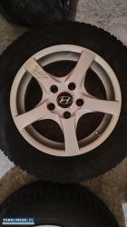 Felgi aluminiowe +opony zimowe 15 cali 5x114.3 - Obrazek 3