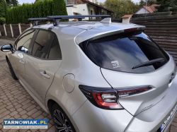 Belki dachowe CRUZ – Toyota Corolla – bagażnik baz - Obrazek 1