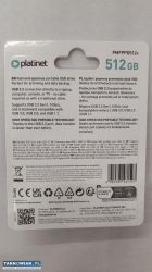 Platinet 512GB przenośny dysk SSD USB Pendrive now - Obrazek 2